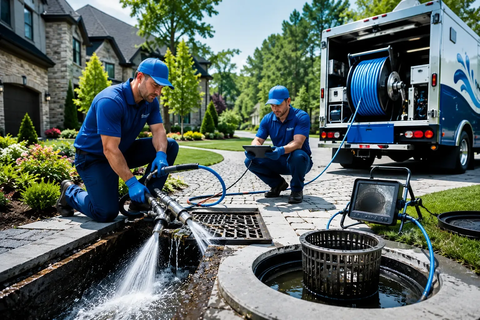 Local outdoor drain cleaning professionals in Blackstone, IL