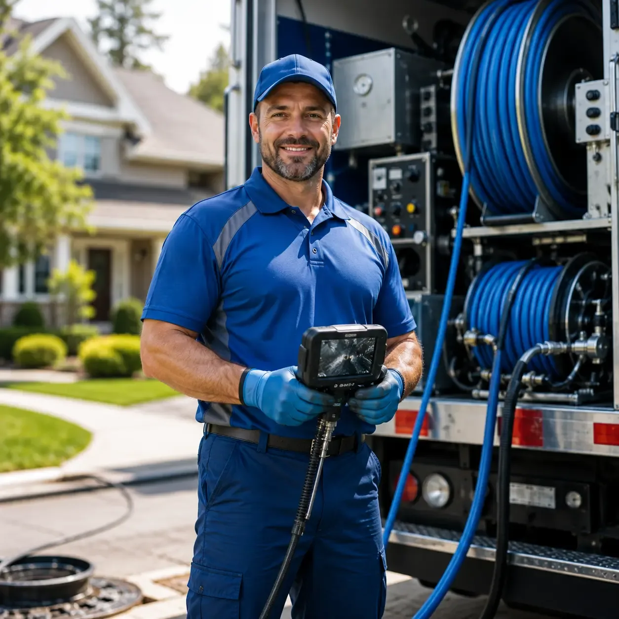 Local outdoor drain cleaning specialists in Blackstone, IL